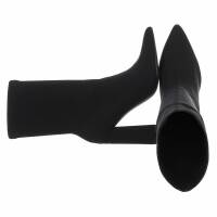 Damen High-Heel Stiefeletten - black