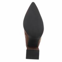 Damen High-Heel Stiefeletten - black