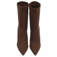 Damen High-Heel Stiefeletten - brown