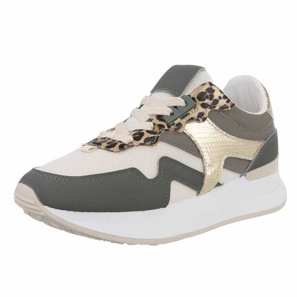 Damen Low-Sneakers - green