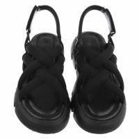 Damen Keilsandaletten - black