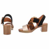 Damen Sandaletten - gold