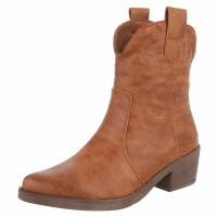 Damen Western- & Bikerboots - camelpu