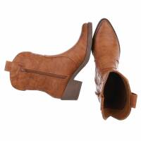Damen Western- & Bikerboots - camelpu
