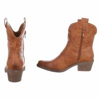Damen Western- & Bikerboots - camelpu