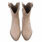 Damen Western- & Bikerboots - khakisuede