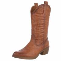 Damen Western- & Bikerboots - camelpu