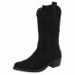 Damen Western- & Bikerboots - blacksuede