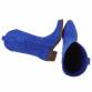 Damen Western- & Bikerboots - sapphirebluesuede