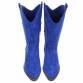 Damen Western- & Bikerboots - sapphirebluesuede