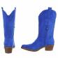 Damen Western- & Bikerboots - sapphirebluesuede