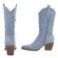 Damen Western- & Bikerboots - blue