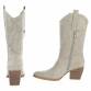Damen Western- & Bikerboots - olivesuede