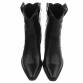 Damen Western- & Bikerboots - blackpu