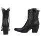 Damen Western- & Bikerboots - blackpu
