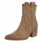 Damen Western- & Bikerboots - khakipu