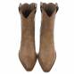 Damen Western- & Bikerboots - khakipu