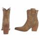 Damen Western- & Bikerboots - khakipu