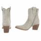 Damen Western- & Bikerboots - olivesuede