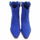Damen Western- & Bikerboots - sapphirebluesuede