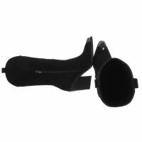 Damen Western- & Bikerboots - blacksuede