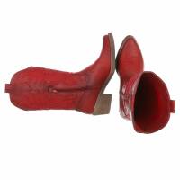 Damen Western- & Bikerboots - redpu