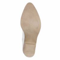 Damen Western- & Bikerboots - whitepu