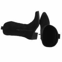 Damen Western- & Bikerboots - blacksuede