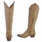 Damen Western- & Bikerboots - khakipu