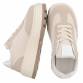 Damen Low-Sneakers - beige