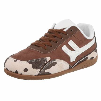 Damen Low-Sneakers - milch