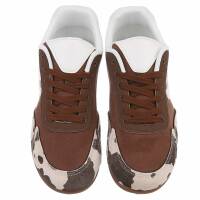 Damen Low-Sneakers - milch
