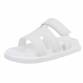 Damen Flache Sandalen - white