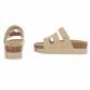 Damen Pantoletten - beige