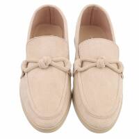 Damen Slipper - beige