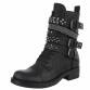 Damen Schnürstiefeletten - black