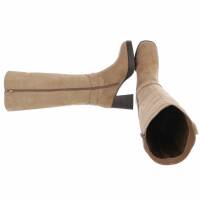 Damen High-Heel Stiefel - khaki