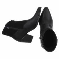 Damen Western- & Bikerboots - black