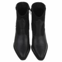 Damen Western- & Bikerboots - black