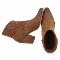 Damen Western- & Bikerboots - camel