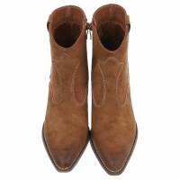 Damen Western- & Bikerboots - camel