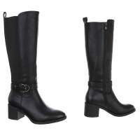 Damen High-Heel Stiefel - black