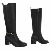 Damen High-Heel Stiefel - black