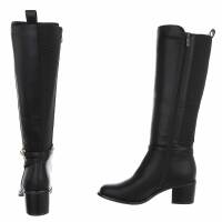 Damen High-Heel Stiefel - black