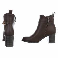 Damen Klassische Stiefeletten - brown