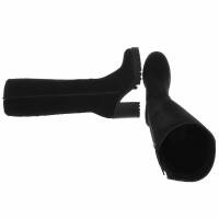 Damen High-Heel Stiefel - blacksuede