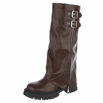 Damen Klassische Stiefel - brownpu