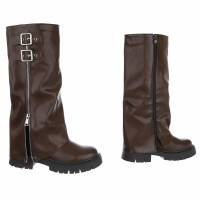 Damen Klassische Stiefel - brownpu