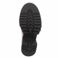 Damen High-Heel Stiefel - blacksuede