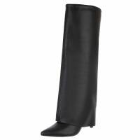 Damen High-Heel Stiefel - black